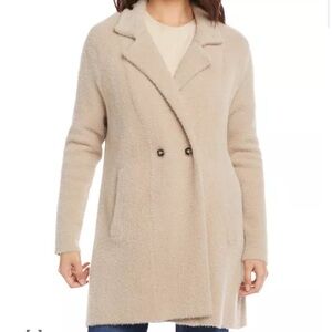 Karen Kane Notch Collar Sweater Coat